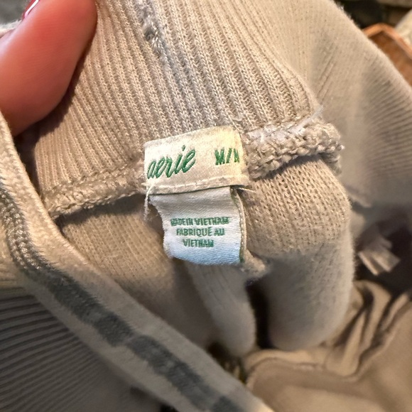 Cream Jogger Pants aerie medium - Picture 3 of 3